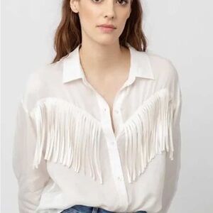 Rails Fringe western top